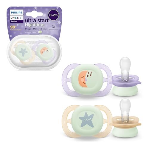 Philips Avent Ultra Start Night cumlík pre novorodenca x2