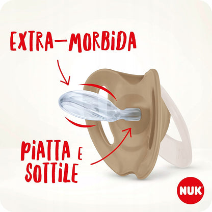 NUK STAR upokojujúci cumlík 0–6 mes.