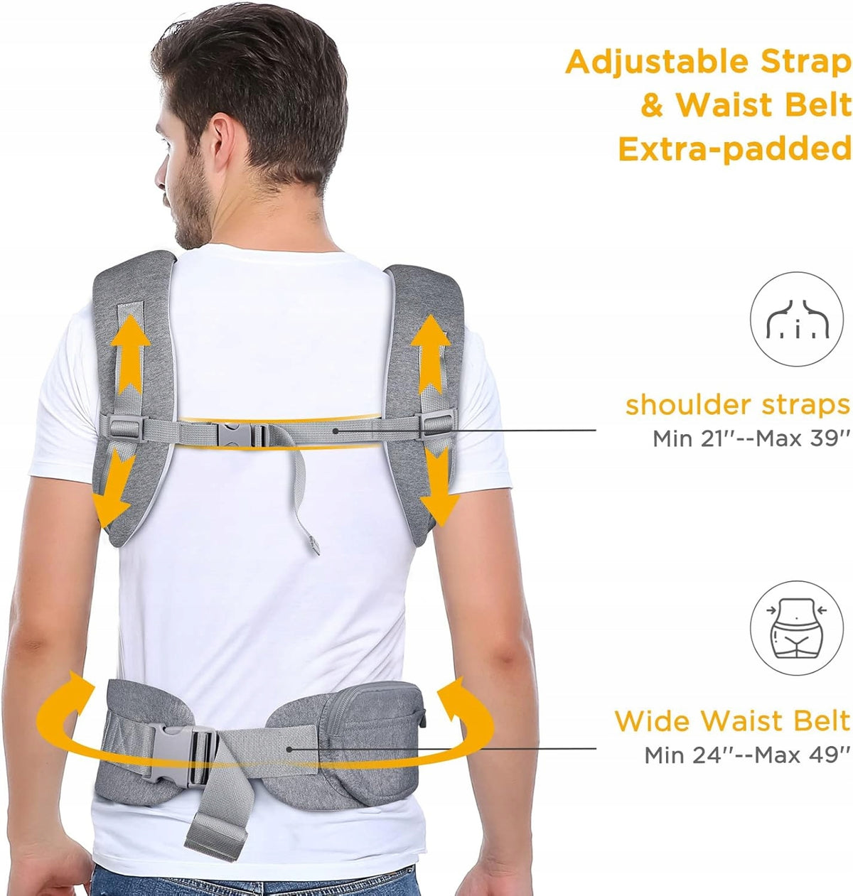GAGAKU ergonomický nosič pre bábätká, 0-12m