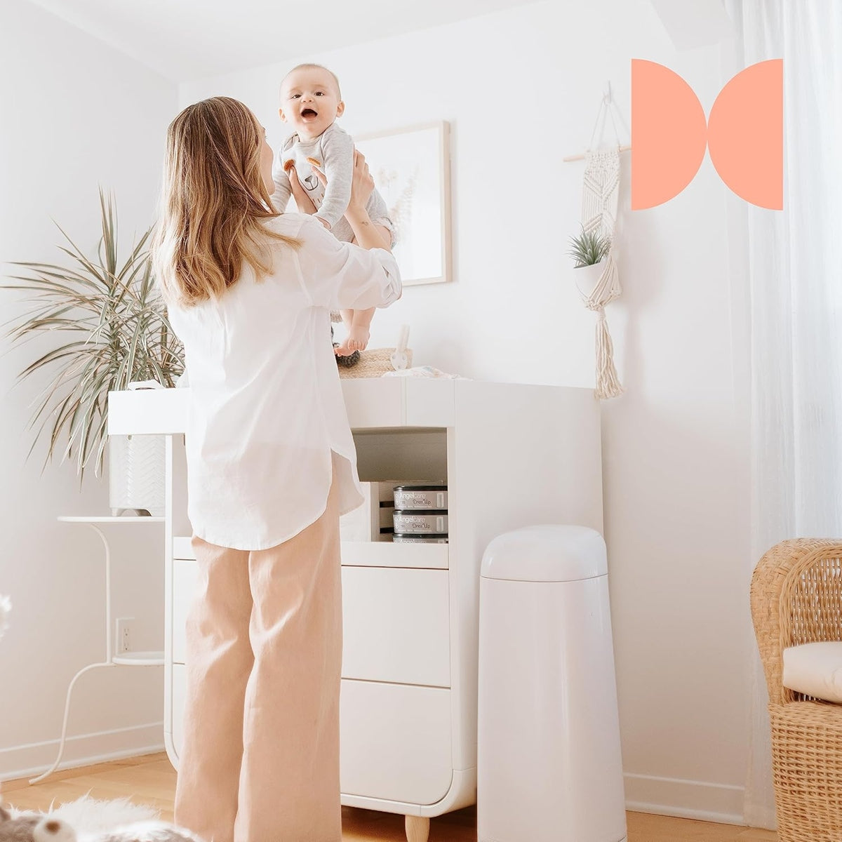 ANGELCARE Dress Up XL kosz na zużyte pieluchy