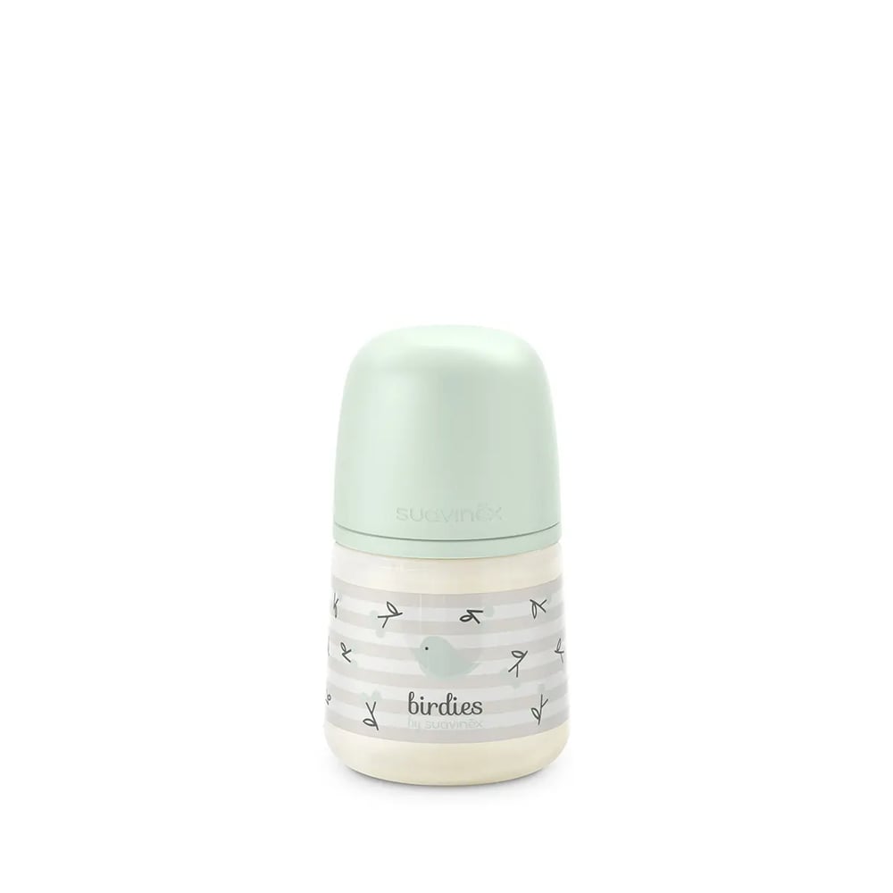 Suavinex Birdies SX Pro fľaša 150 ml mätová 0-6m