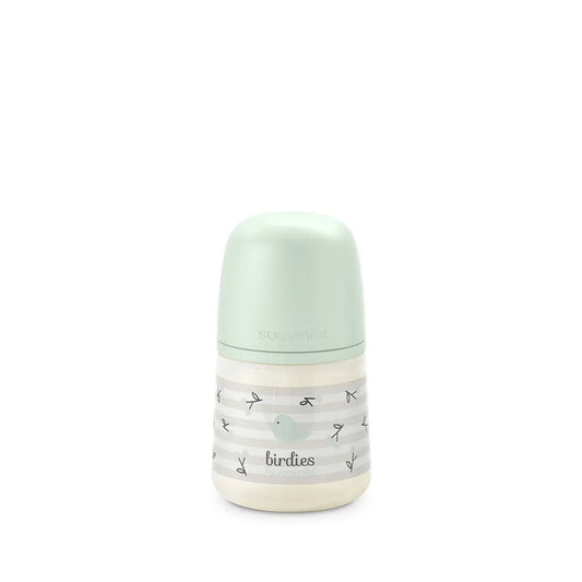Suavinex Birdies SX Pro fľaša 150 ml mätová 0-6m