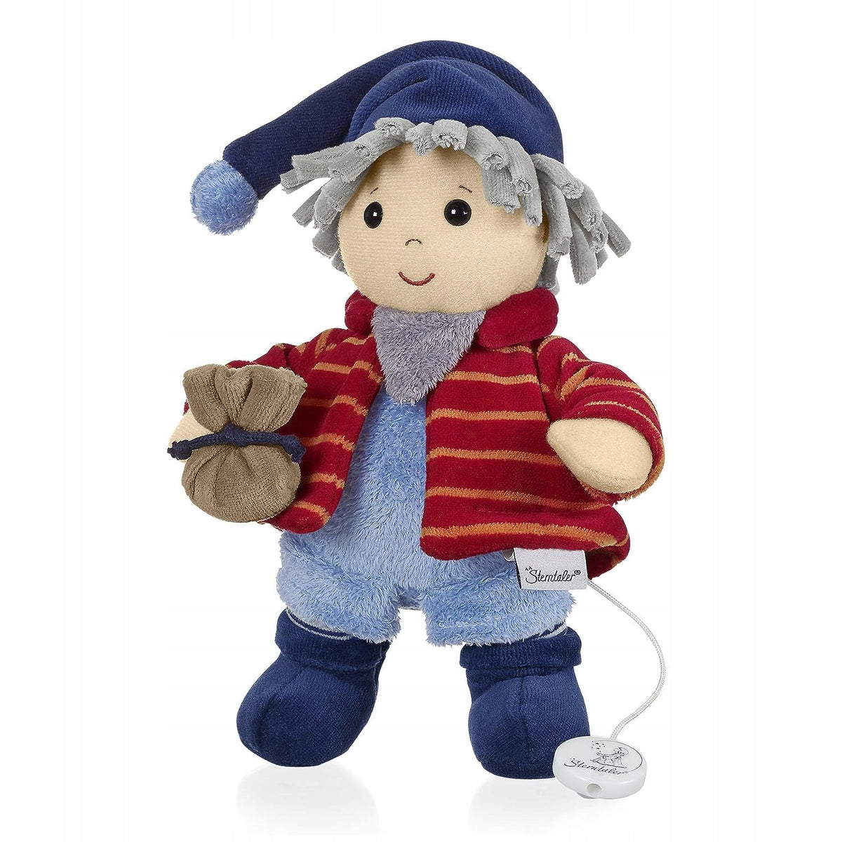 STERNTALER Sandmann plyšová hračka s hracím strojčekom, 23 cm