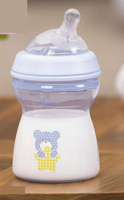 CHICCO NaturalFeeling fľaša 250 ml 3 m+ stredný prietok