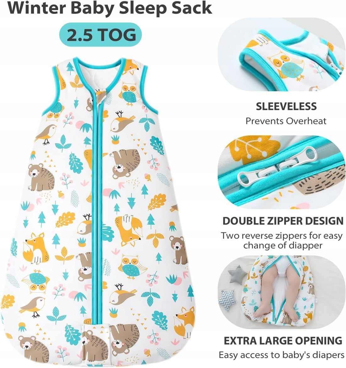 MOSEBEARS split pint sack