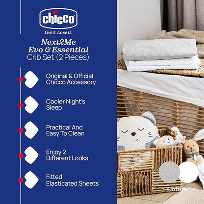 CHICCO NEXT2ME plachta do postieľky x2, 50x83cm