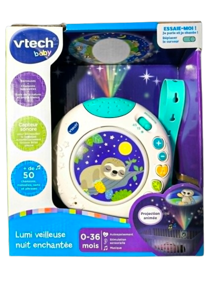 VTECH Lumi hudobný projektor a nočná lampička FRANCÚZSKY JAZYK