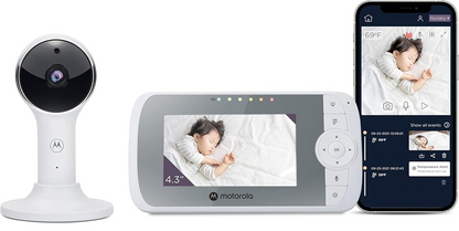MOTOROLA VM64 Connect electronic baby monitor 4.3''