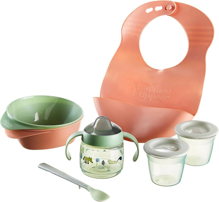 TOMMEE TIPPEE súprava riadu a doplnkov 8 ks.