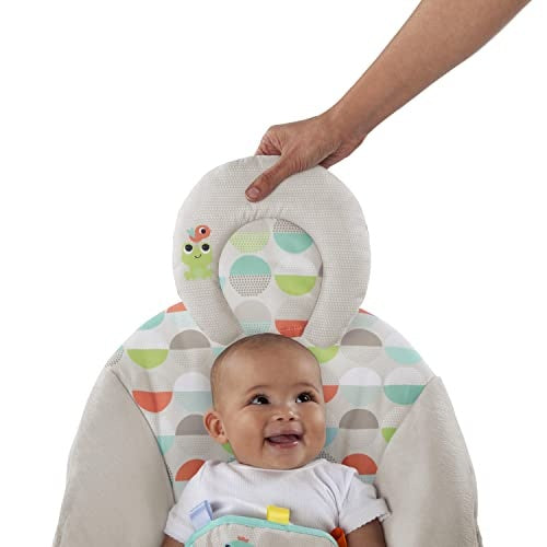 Bright Starts Happy Safari bouncer with melodies and vibrations