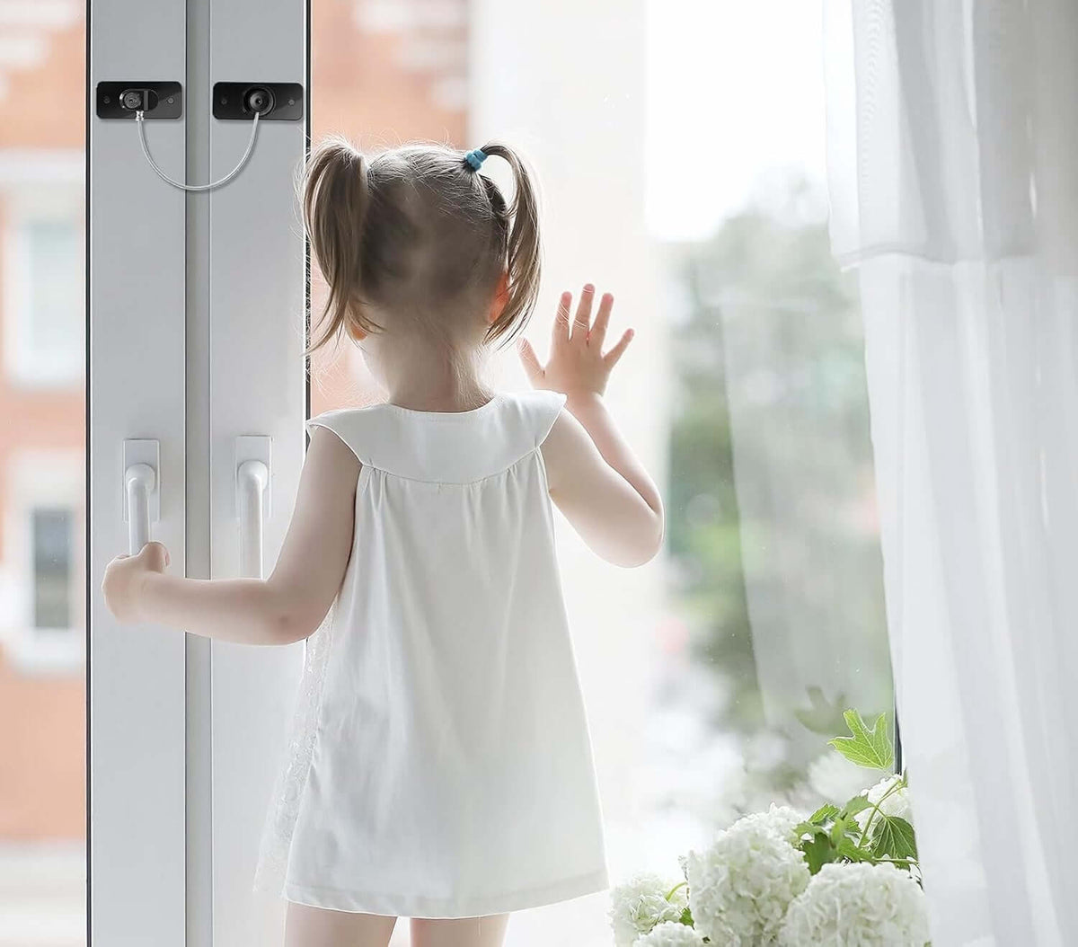 CHILD SAFETY LOCK stalowe zabezpieczenie przed dziećmi do szafek i szuflad x1 – zdjęcie 4