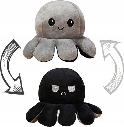 TeeTurtle obojstranná otočná mojkacia hračka CHOBOTNICA 8 x 18 cm