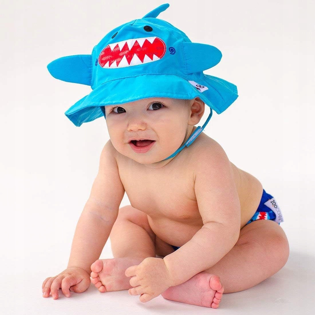 ZOOCCHINI swim diaper + hat 3–6 months