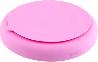 CHICCO Easy Menu silikónový trojdielny tanier s prísavkou 12 m+