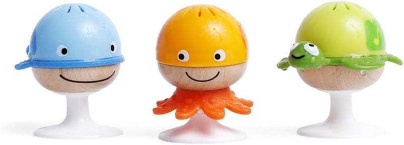 HAPE Stay-put sensoriska havsdjur med sugproppar 3 stycken