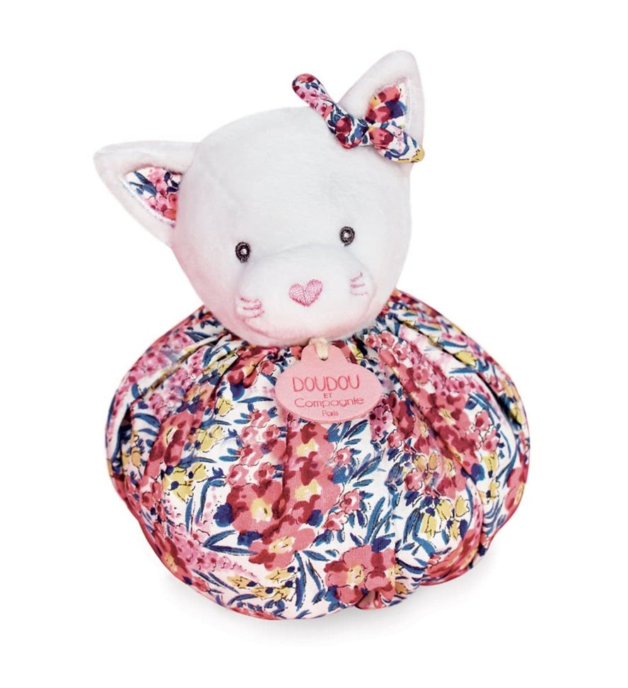 DOUDOU et COMPAGNIE komfortná deka s plyšovou hračkou MEDVEDÍK 25 cm