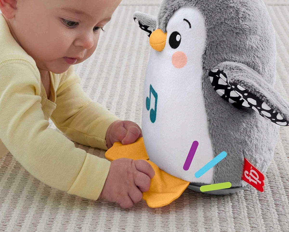 FISHER-PRICE HNC10 kývajúci sa tučniak s melódiami 21 cm
