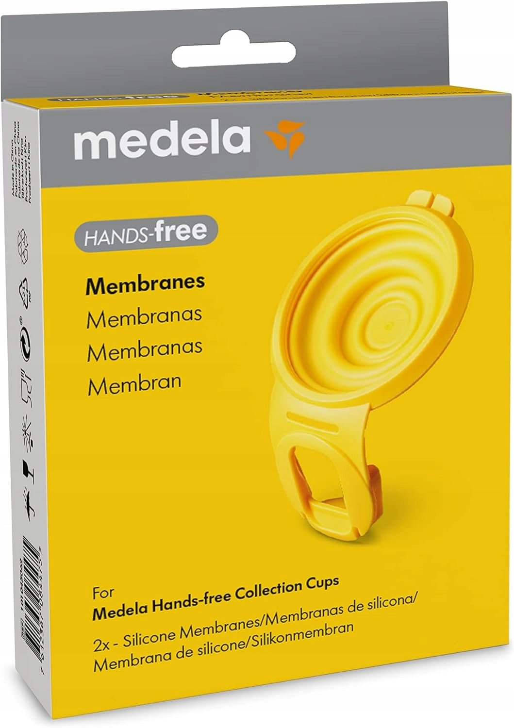 MEDELA membrany do laktatorów HANDS-FREE x2