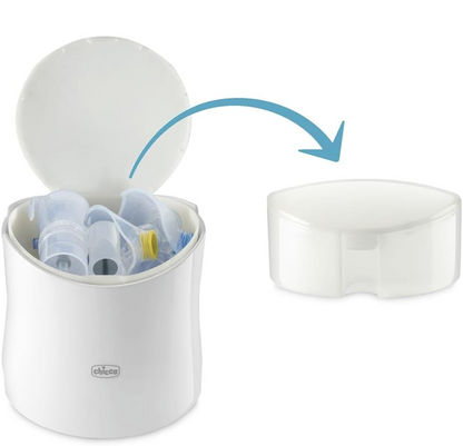 CHICCO Easy Breath Family inhalátor, nebulizér 0,37 ml/ min + nádobka
