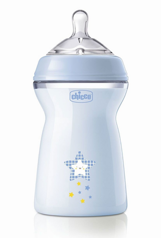 CHICCO NaturalFeeling láhev 330 ml 6 m+ rychlý průtok