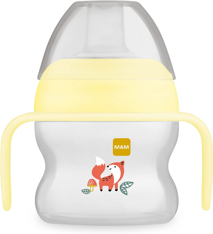 MAM Starter Cup nevytekajúci pohár 150 ml 4 m+ LÍŠKA