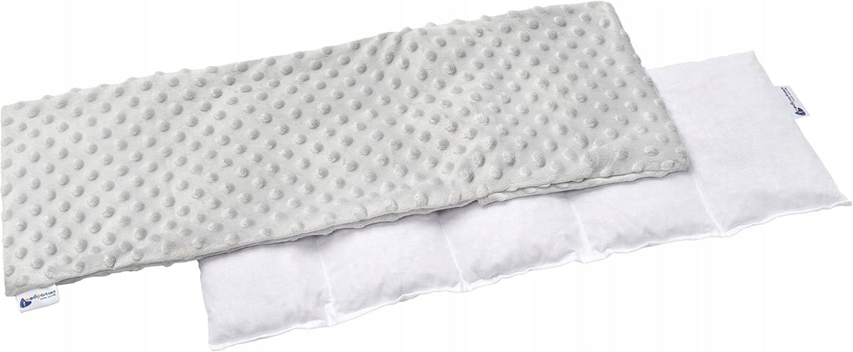 MEDIPARTNERS termofor s čerešňovými kôstkami VEĽKÝ 800 g 60x20 cm MINKY