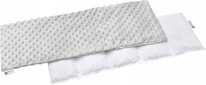 MEDIPARTNERS termofor s čerešňovými kôstkami VEĽKÝ 800 g 60x20 cm MINKY