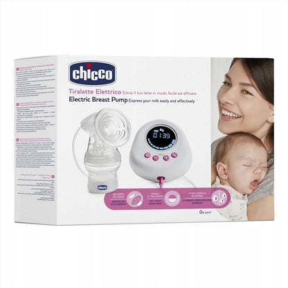 CHICCO Naturally elektrická odsávačka mlieka ružová
