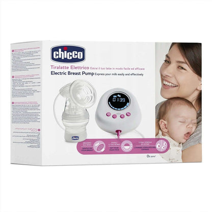 CHICCO Naturally laktator elektryczny różowy, dwufazowy, 0% BPA, w oryginalnym opakowaniu