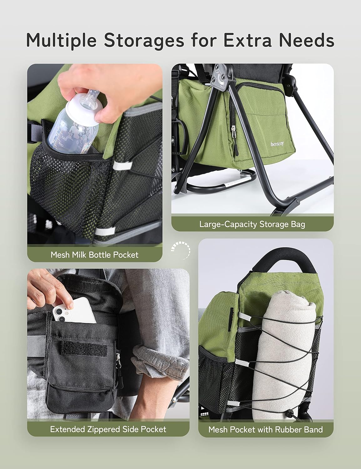 BESREY KRAXE turistický nosič 6-36 mesiacov