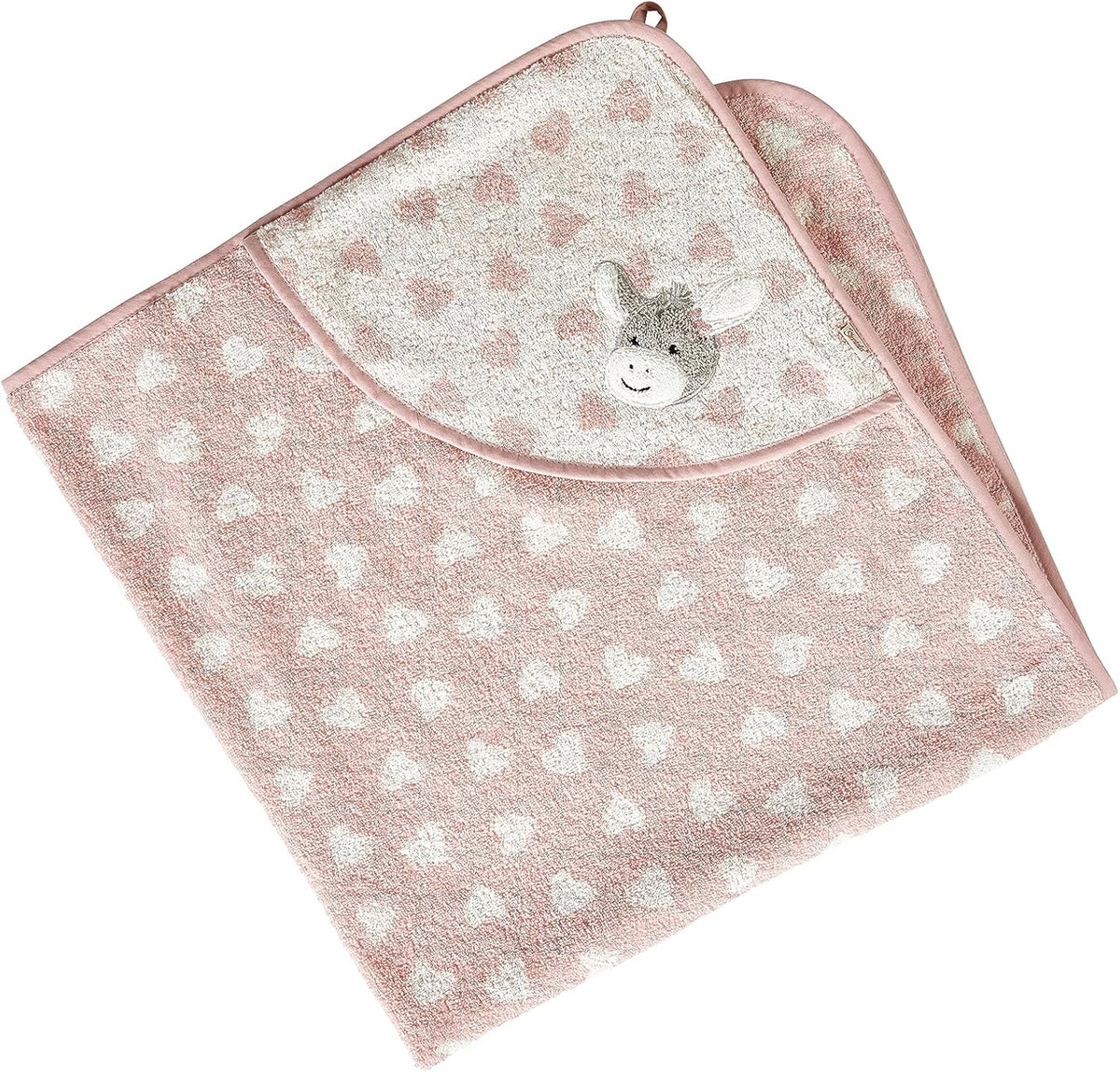 STERNTALER Oslík Emmi uterák s kapucňou 100x100 cm "N