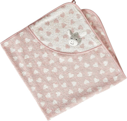 STERNTALER Oslík Emmi uterák s kapucňou 100x100 cm "N