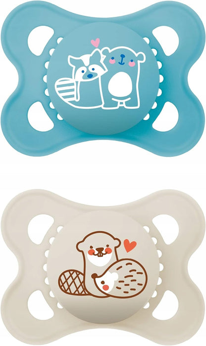 MAM ORIGINAL PURE pacifier x2 0–6m