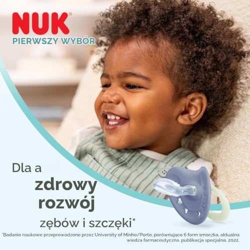 NUK First Choice Classic cumlík 0-6m x2