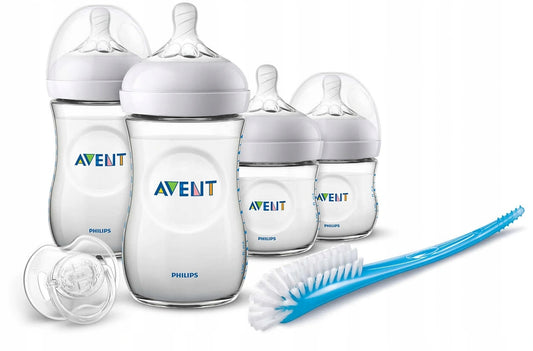 PHILIPS AVENT σετ 4 μπιμπερό, πιπίλα, βούρτσα