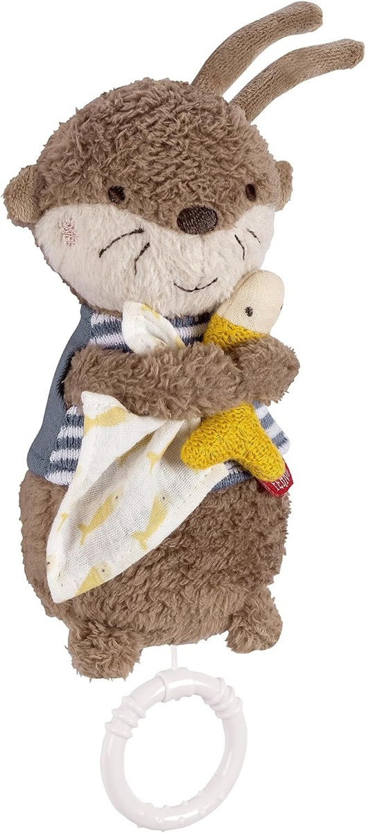 FEHN plüss zenélő függő VIDRA 17 cm Brahms altatódala