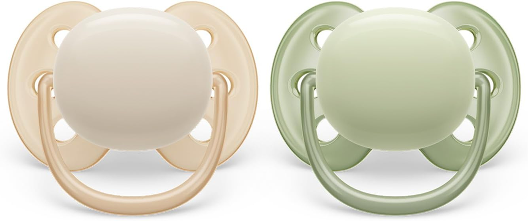 PHILIPS AVENT Ultra Soft soothers x2