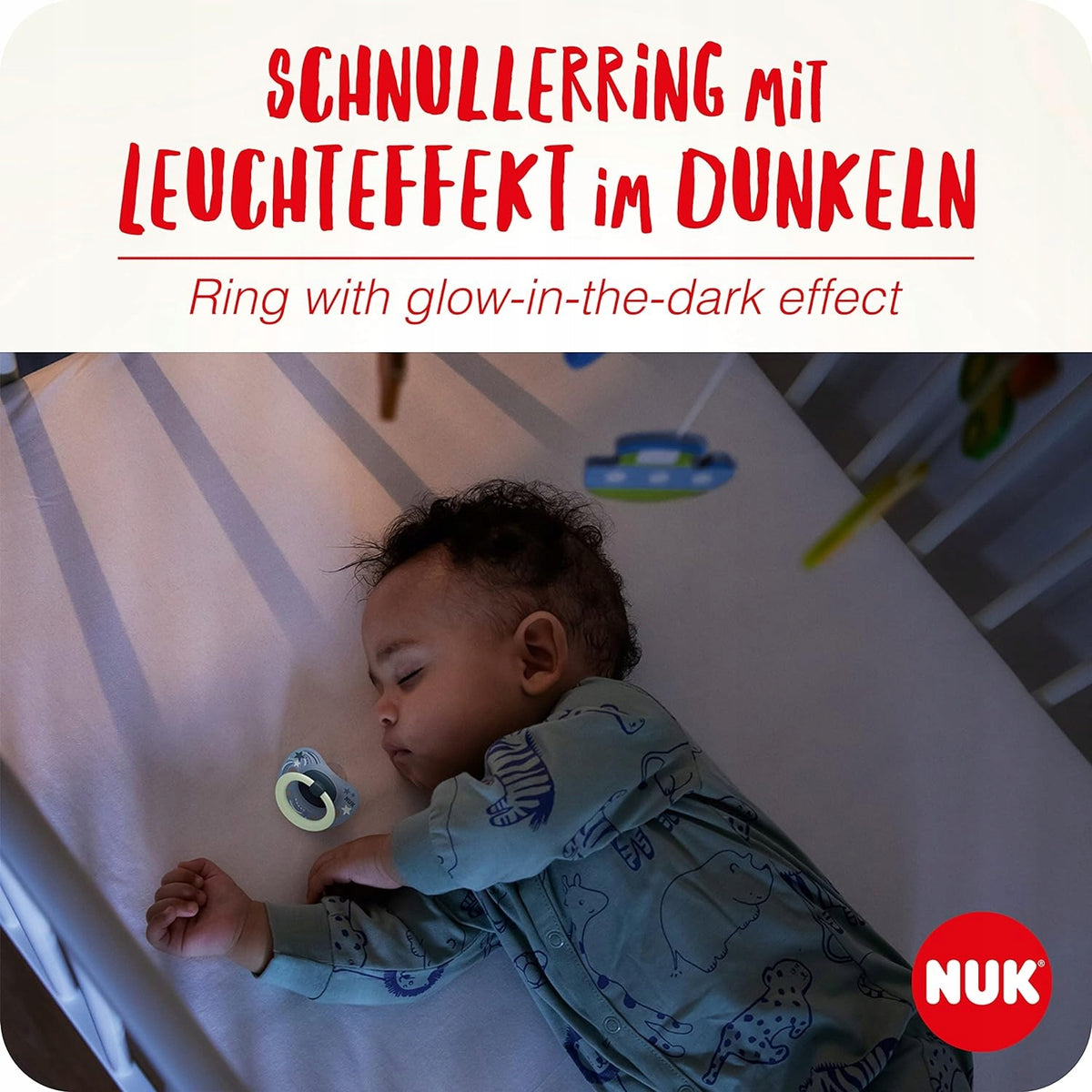 NUK SIGNATURE DAY&NIGHT upokojujúci cumlík x4 6-18 mesiacov