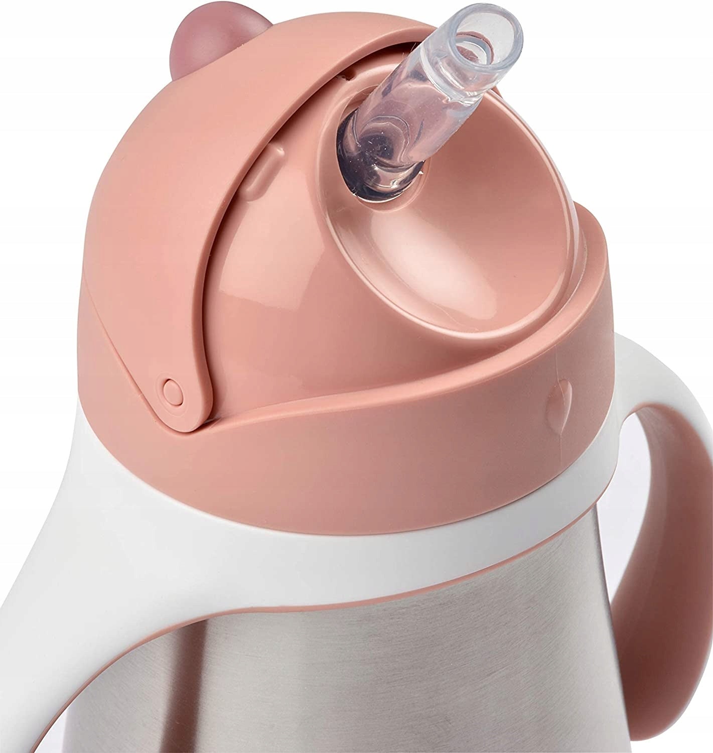 BEABA nevytečúci pohár so slamkou OCEĽOVÝ 250 ml