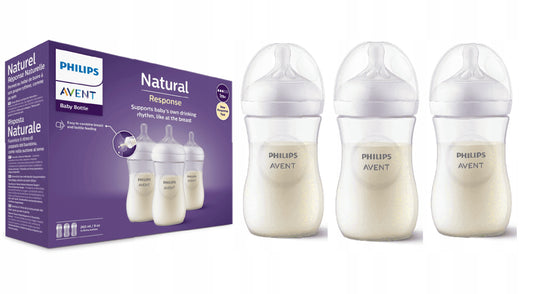 PHILIPS AVENT Natural RESPONSE μπιμπερό 260 ml 1 μην.+ x3 – φωτογραφία προϊόντος 2