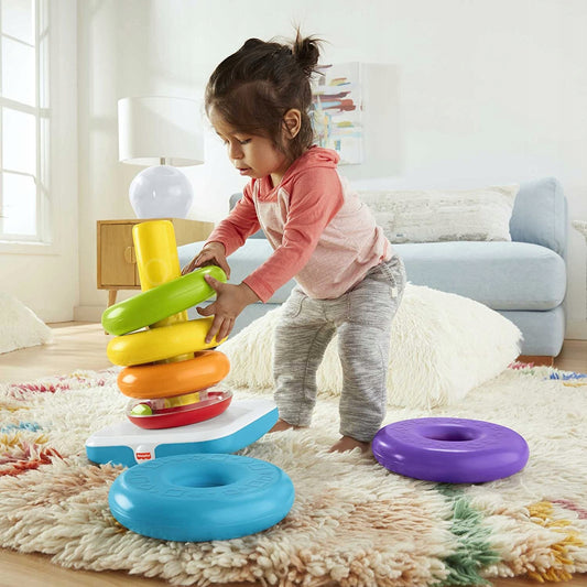FISHER-PRICE giga pyramída z krúžkov