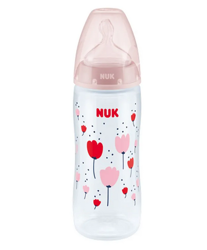 NUK First Choice+ fľaša 300 ml 6-18 m cumlík M