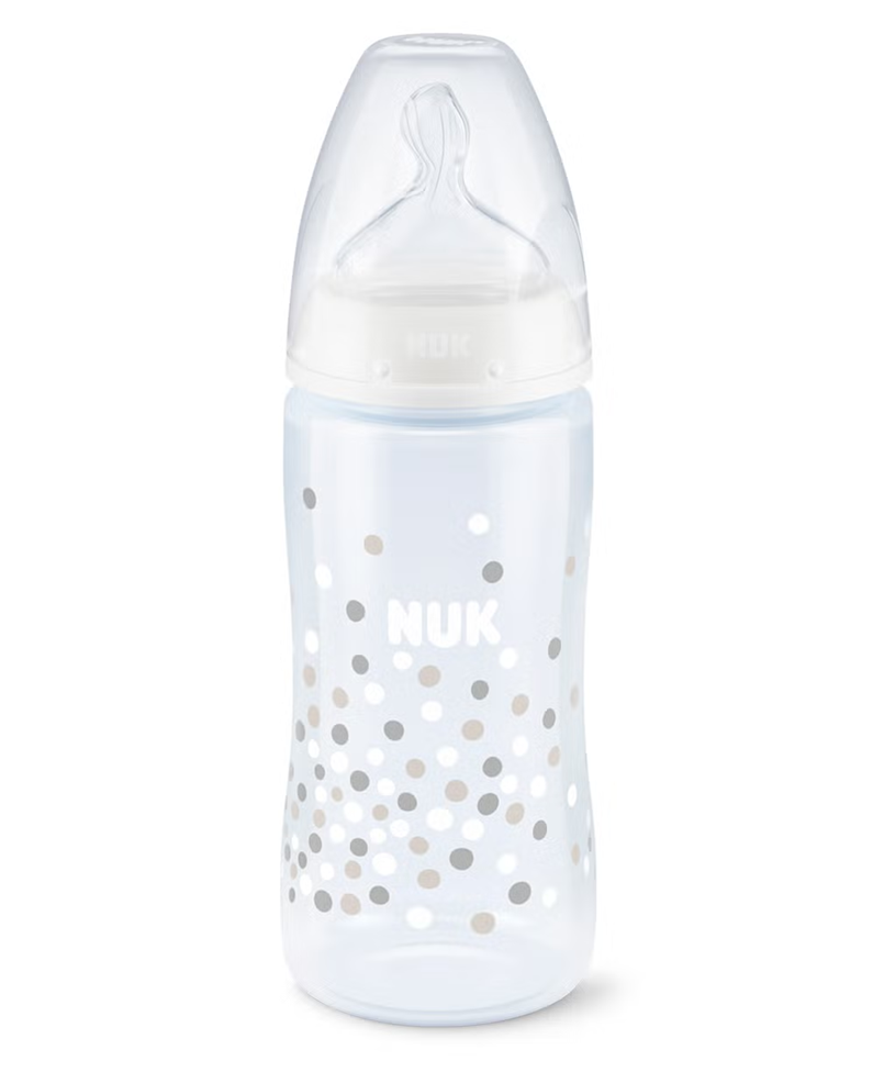 NUK First Choice+ 6-18 m FĽAŠA 300 ml s indikátorom teploty