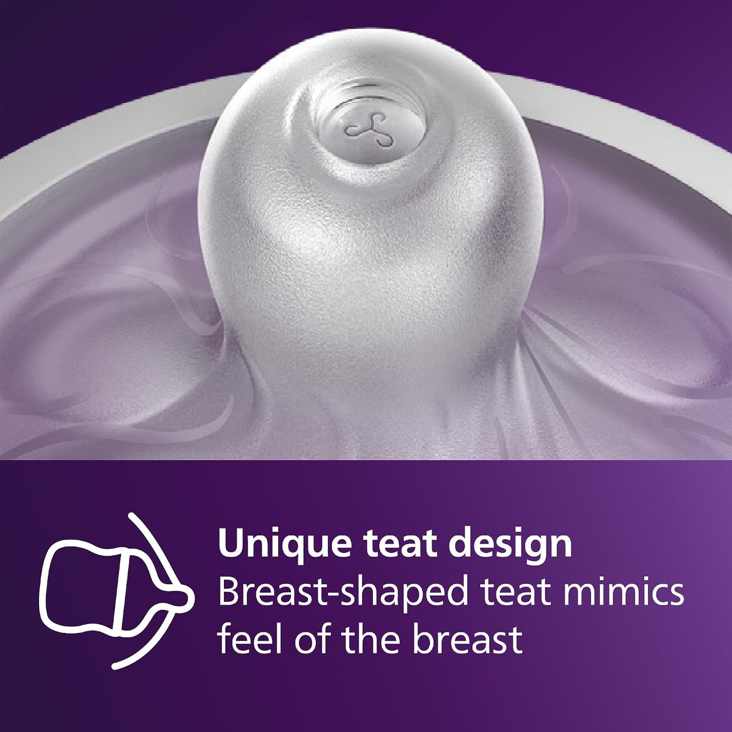 PHILIPS AVENT Natural Response cumik, 5-ös folyás, extra gyors, 2 db