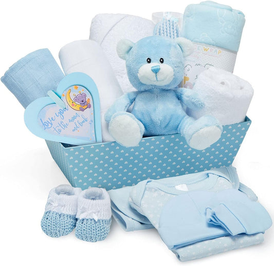 BABY BOX SHOP Geschenkset für Babys, 12-teilig
