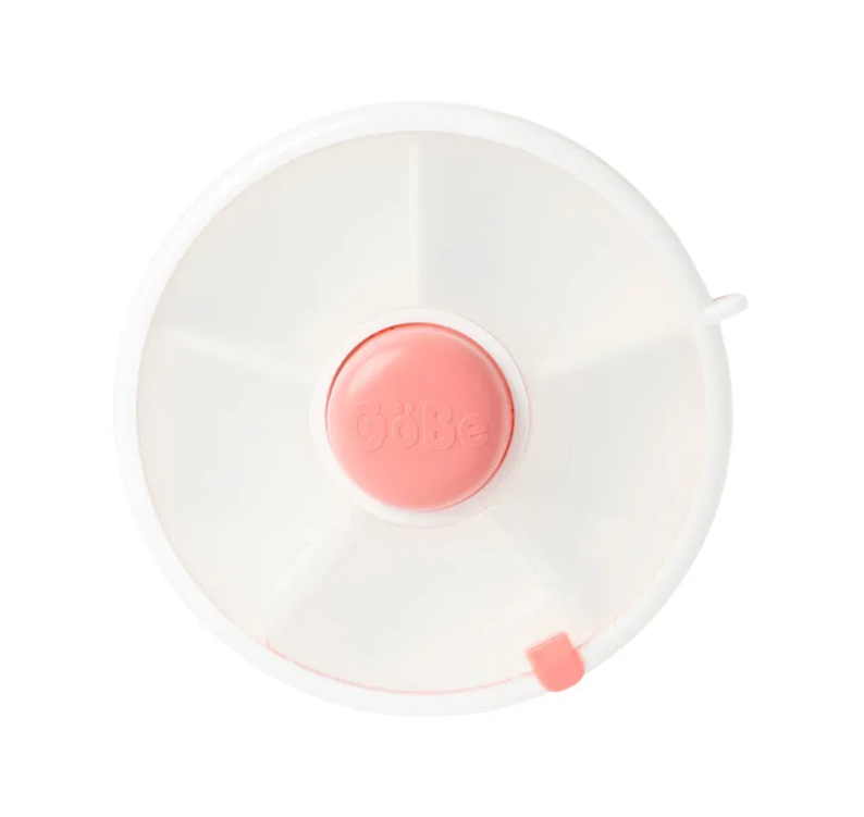 GOBE Snack Spinner otočná nádoba na pochutiny s 5 priehradkami 5,5 x 16 cm
