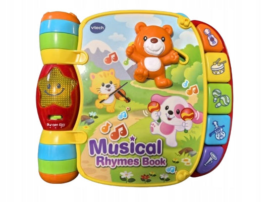 VTECH Rhymes Book elektroniczna książeczka edukacyjna w języku angielskim