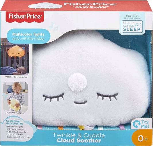FISHER PRICE slaperig wolkje slaaptrainer met lampje
