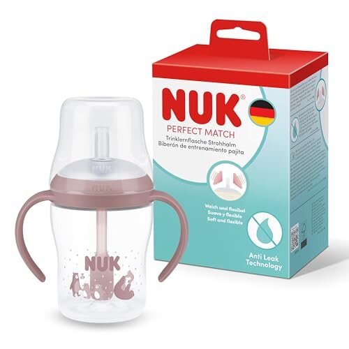 NUK Perfect Match tréningový pohár 150 ml od 8 mes. ružový