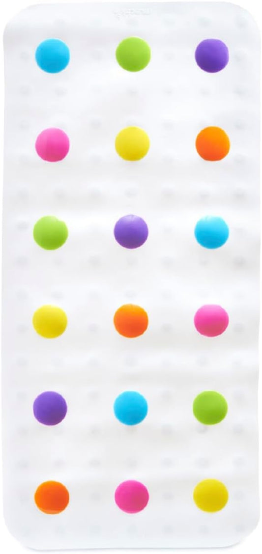 MUNCHKIN Dots gumová protišmyková podložka do kúpeľa 36 x 77 cm